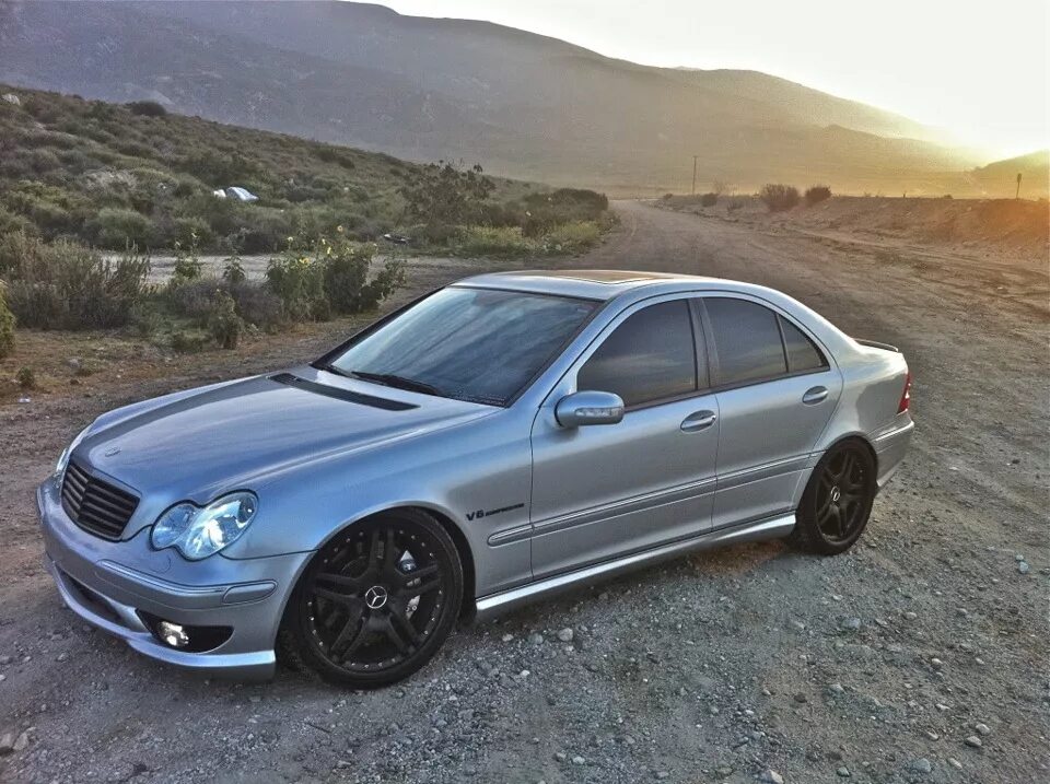 W203 тюнинг фото моя коллекция w203 часть2 - Mercedes-Benz C-class (W203), 1,8 л, 2005 года фотог
