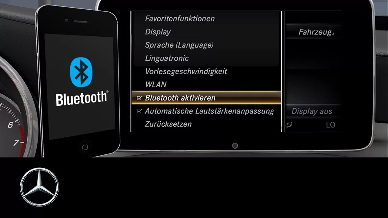W204 как подключить блютуз How to: Eine Bluetooth-Verbindung mit dem Smartphone herstellen - YouTube