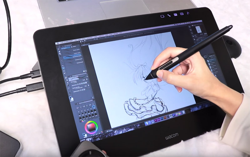 Wacom подключение к компьютеру spruzzo attuale Pure cintiq 13 pouces futuro ebreo macchina