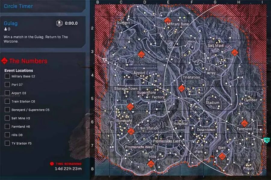 Warzone 2 подключение The Numbers Event locations and how to activate in Call of Duty: Warzone - Pro G
