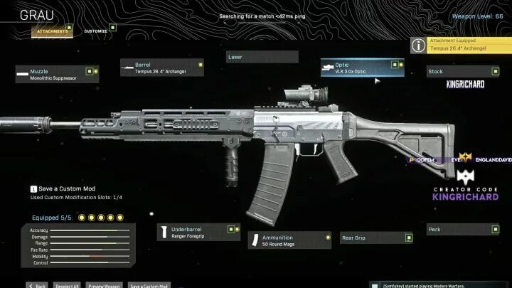 Warzone 2 подключение KingRichard Warzone Loadout: How to Build a Long-Range Grau 5.56
