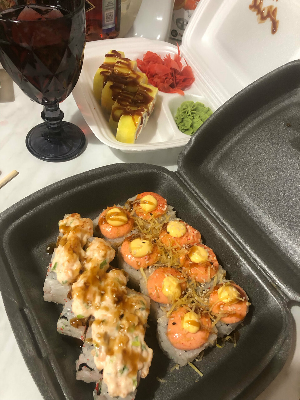 Wasabi просп победы 46 30 фото Фото: Wasabi, тамақ және түскі астарды жеткізу, Тверь, проспект Победы, 46/30 - 