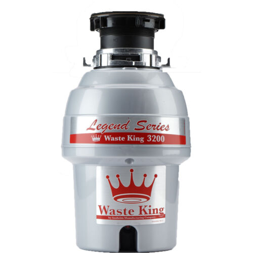 Waste king m 2000 3 подключение Waste King 3200 легенда 3/4 лошадь удаления 8 год гарантия 2700-RPM подача посто