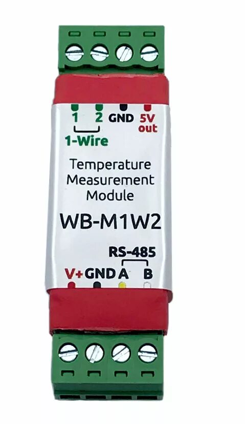 Wb m1w2 v 3 подключение освещения WB-M1W2 1-Wire to Modbus Temperature Measurement Module - Wiren Board