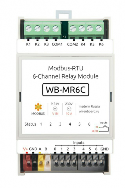 Wb mr6c v 3 схема подключения Открыт предзаказ на новые релейные модули - Wiren Board
