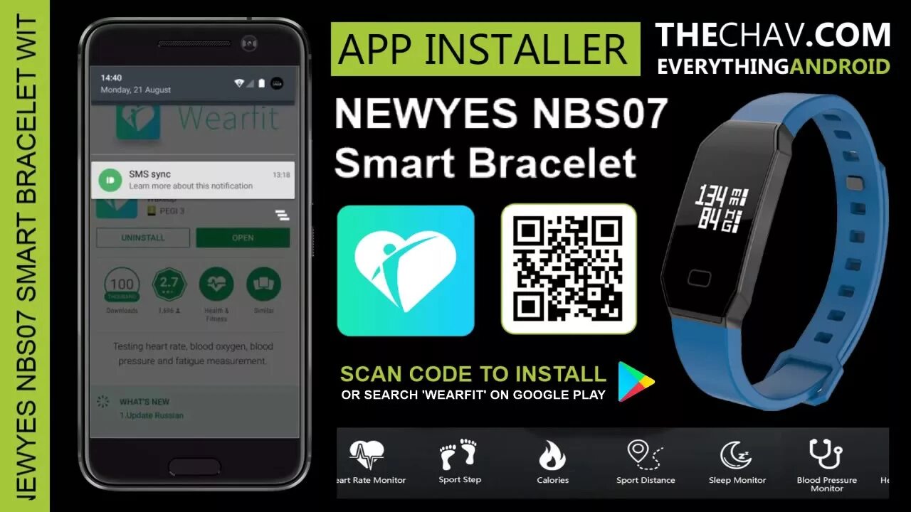 Wearfit как подключить к телефону андроид Installing the Wearfit Android App - YouTube