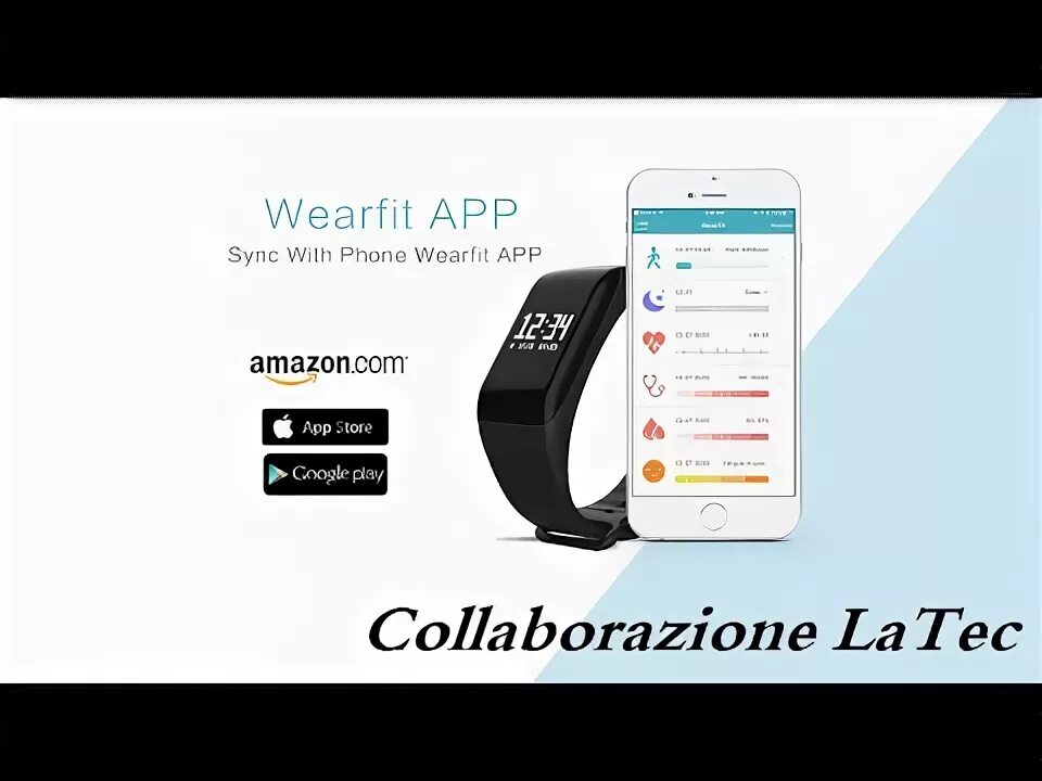 Wearfit pro как подключить часы к айфону Wearfit Smartwatch: your health tracker LaTec collaborazione - YouTube