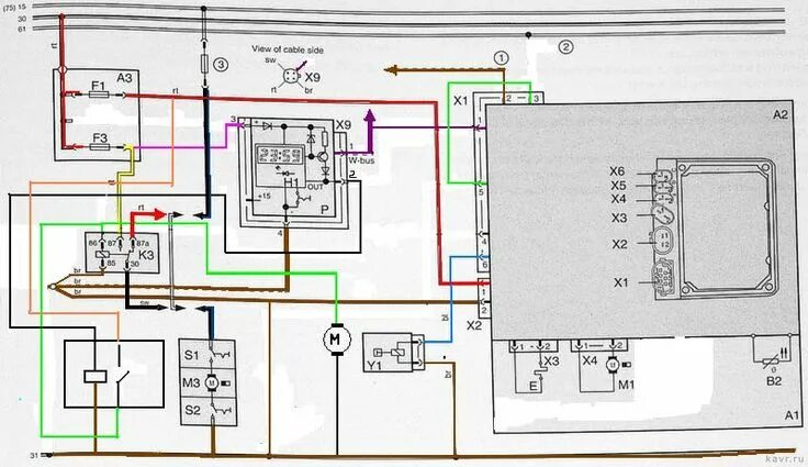Webasto thermo top evo схема подключения проводов Webasto thermo top c schaltplan bmw #6 Electrical wiring diagram, Electrical dia