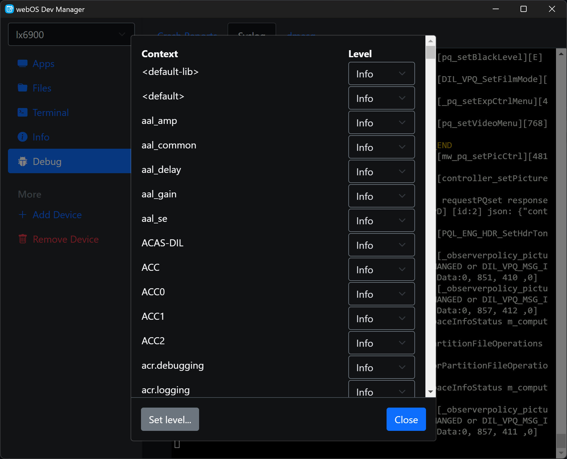 Webos dev manager подключение к телевизору Автозапуск приложения при включении тв (автозагрузка) : Телевизоры LG - Помощь -