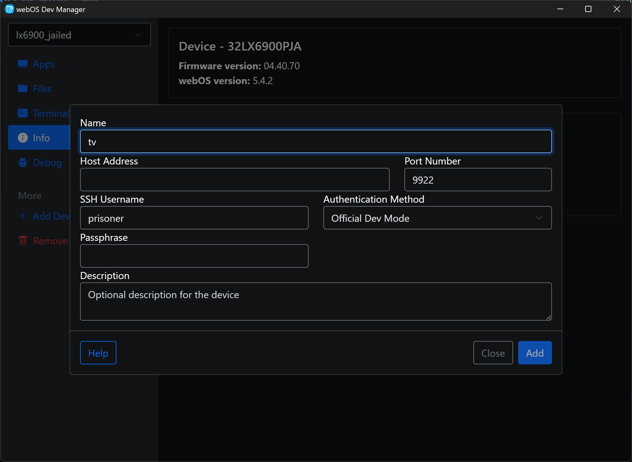 Webos dev manager подключение к телевизору GitHub - webosbrew/dev-manager-desktop: Device/DevMode Manager for webOS TV