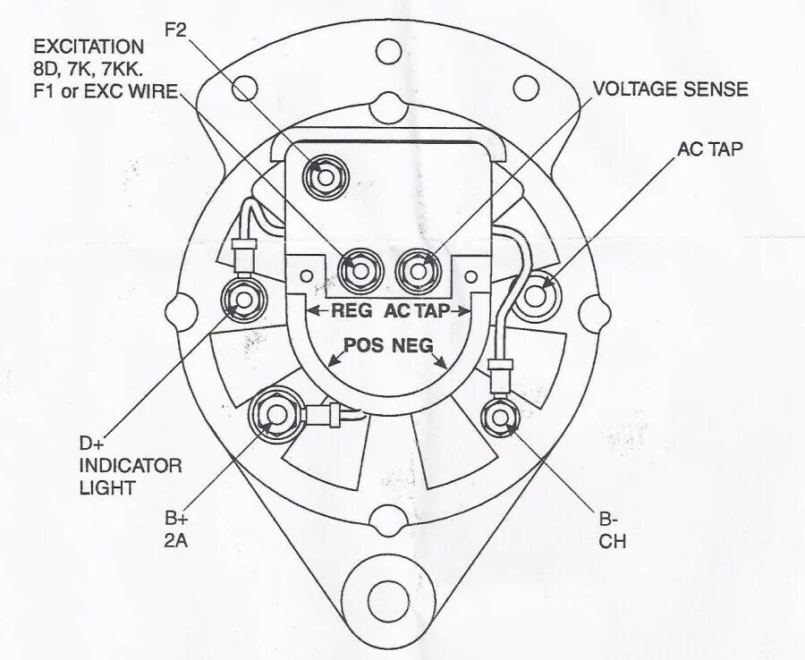 Weichai подключение генератора Alternator 23amp 12V TS200/TS300/TS500/TS600 Hattink Thermo Parts