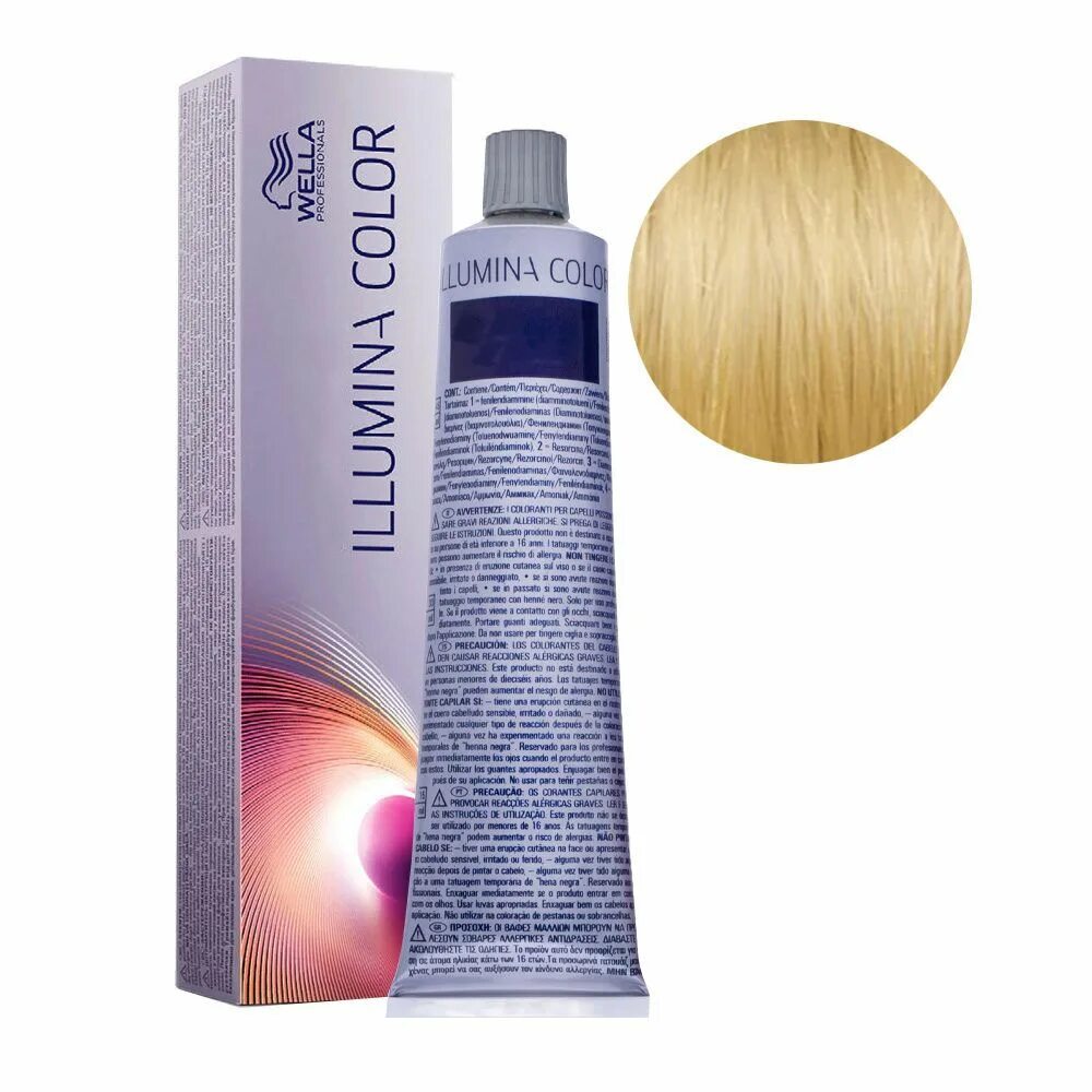 Wella краска для волос фото Wella Professionals Illumina Color 8/38 Стойкая крем-краска для волос, 60 мл - к
