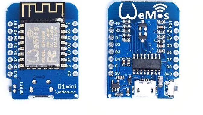 Wemos d1 распиновка Купить Wemos D1 mini на базе ESP8266EX wemos_d1_mini - Контроллеры Arduino и дру
