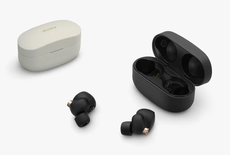 Wf 1000xm4 как подключить к айфону Купить Беспроводные наушники Sony WF1000XM4, серебристый - цена, описание в ката
