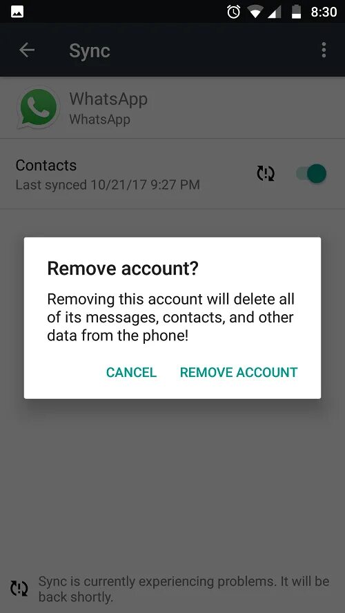 Whatsapp ошибка подключения WhatsApp shows numbers instead of Contact names? Here's a fix - Techglimpse