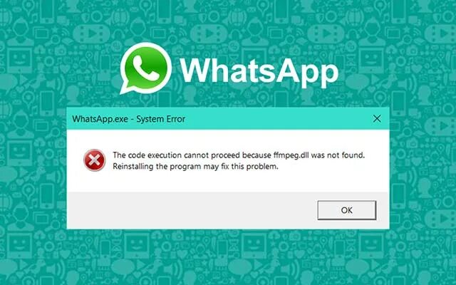 Whatsapp ошибка подключения Опера ватсап ошибка