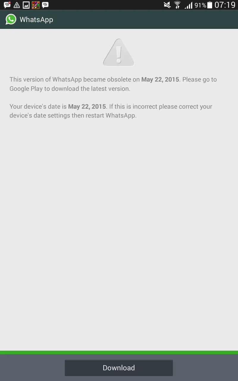 Whatsapp ошибка подключения Mengatasi WhatsApp Error di Tablet " Jaranguda
