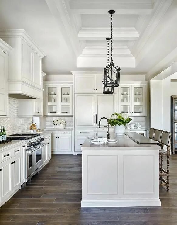 White kitchen пушкинская ул 14 фото Gorgeous White Kitchens: House Remodel Chapter 4 The TomKat Studio Blog in 2024 