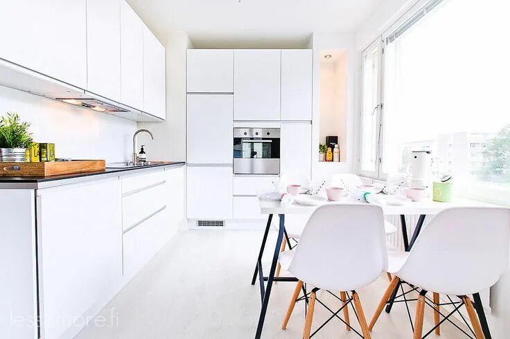 White kitchen пушкинская ул 14 фото sisustus Køkken