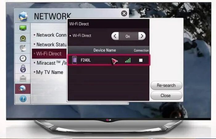 Wi fi direct подключение к телевизору Как подключить смартфон к телевизору - полное описание методов Apptoday