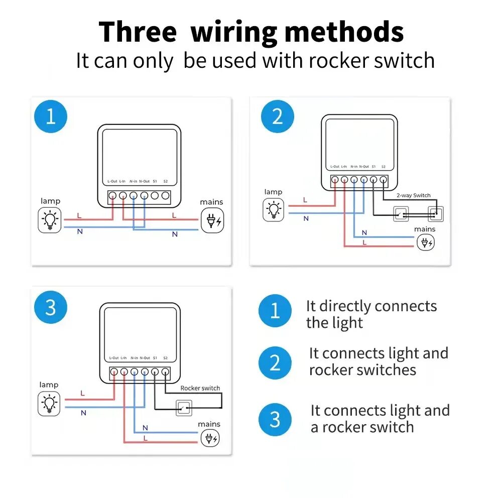 Wi fi реле tuya 16а подключение Умный выключатель Szaoju, 16 А, с поддержкой Wi-Fi AliExpress