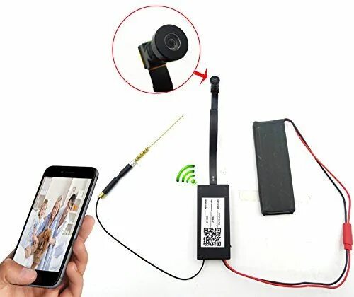 Wifi камера подключение телефону Accfly 1080P HD Mini P2P Wifi iP Network Cam Hidden Spy C... https://www.amazon.