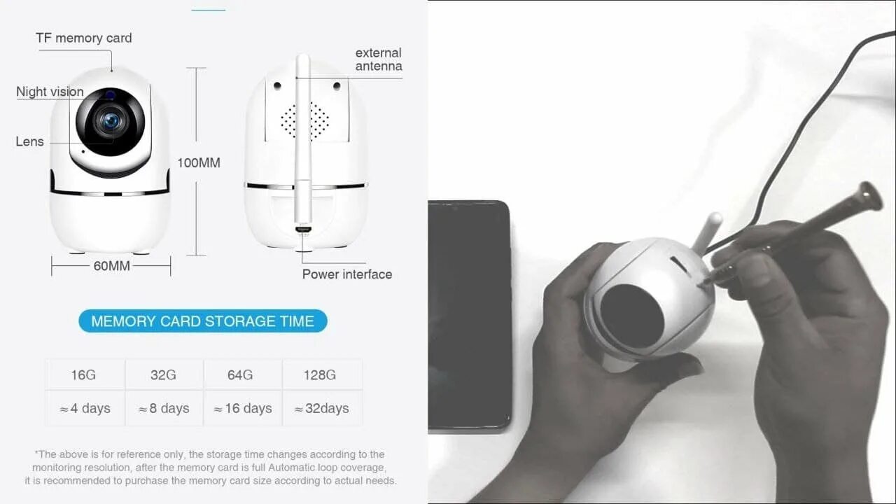 Wifi smart camera подключение к телефону Smart ip wifi ptz camera/бюджетная поворотная ip smart камера наблюдения - YouTu