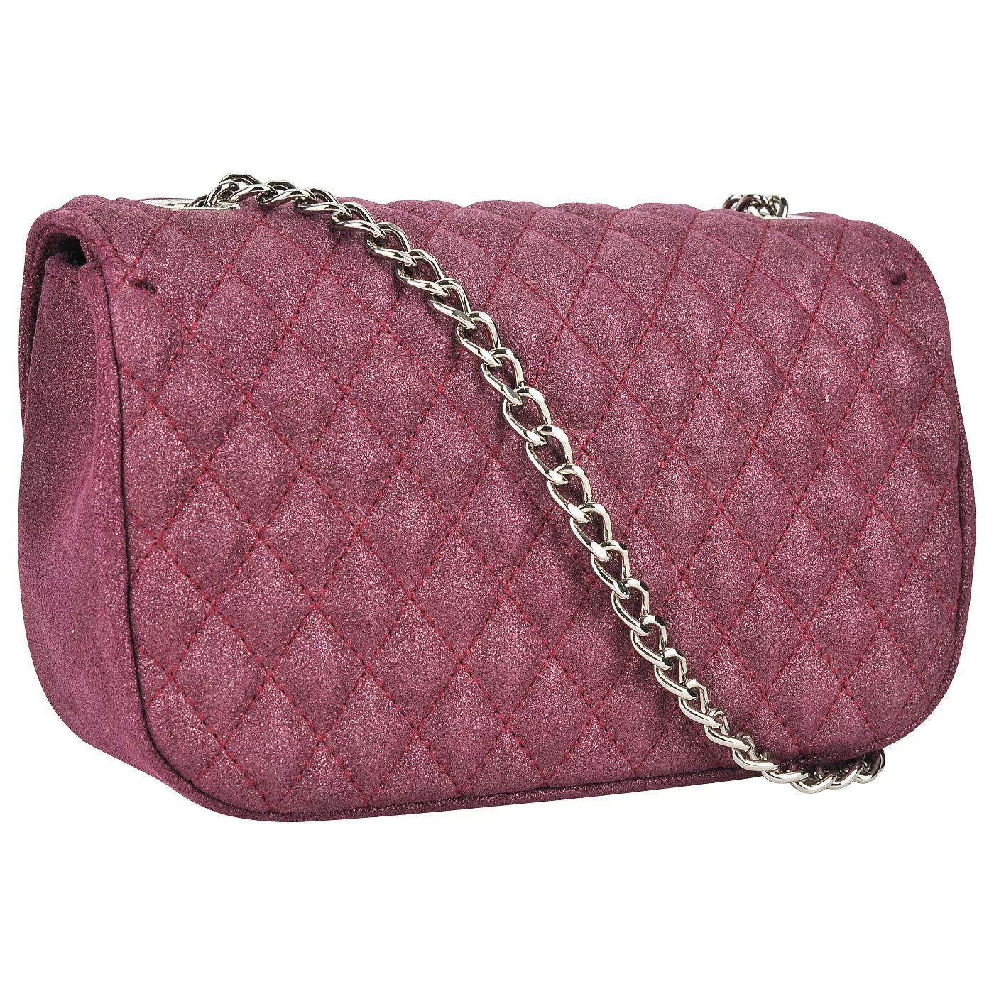 Wildberries маленькие сумочки Маленькая стеганая сумка из натуральной замши Sara Burglar Nelly A0W7I894_bordo 