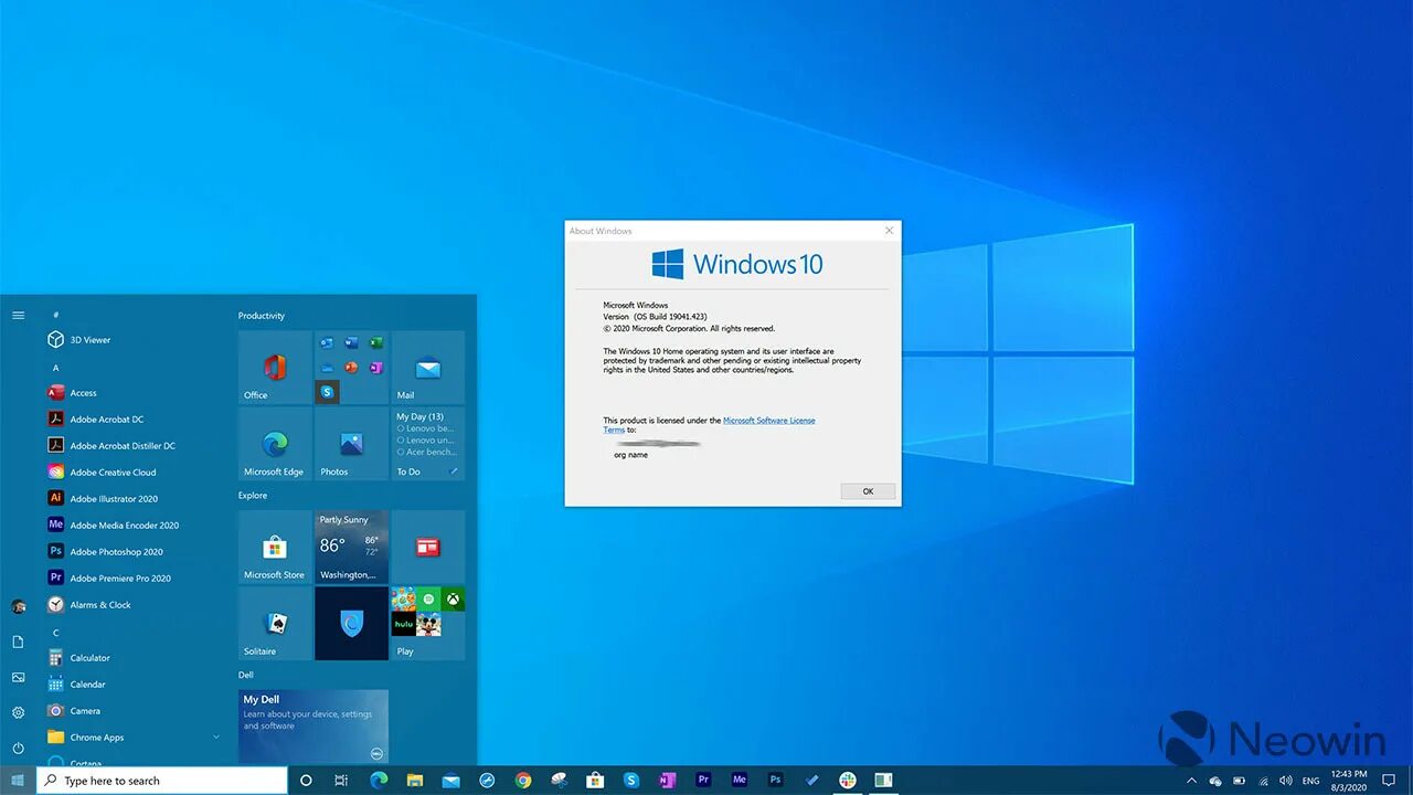 Windows 10 20 подключений Not an Insider? Here's how you can get the new Start Menu on Windows 10 version 