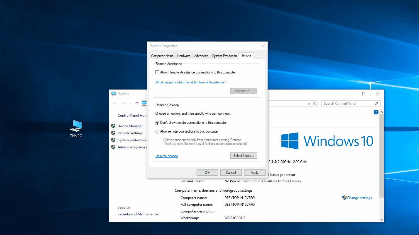 Windows 10 home удаленное подключение How to use microsoft's remote desktop connection