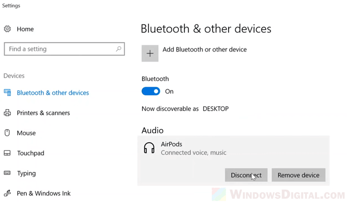 Windows 10 как подключить блютуз колонку How to Connect Apple AirPods or AirPods Pro to Windows 10 Computer Windows 10, A