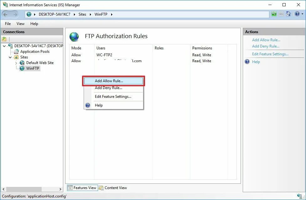 Windows 10 подключение ftp How to set up and manage an FTP server on Windows 10 Windows Central