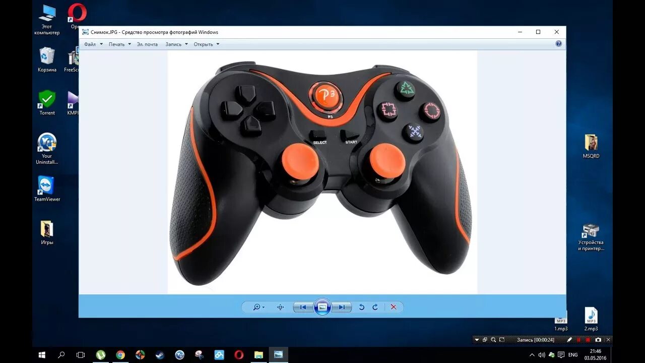 Windows 10 подключение геймпада Подключение китайского джойстика по bluetooth Window 7-10 - YouTube