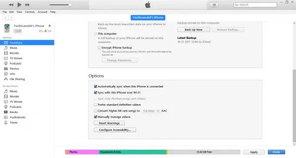 Windows 10 подключение iphone How to sync iPhone to iTunes on Windows 11/10
