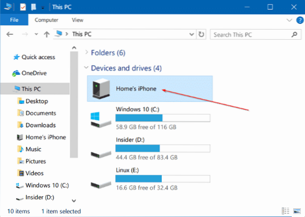 Windows 10 подключение iphone 3 Ways To Transfer iPhone Photos To Windows 10 PC Phenquestions