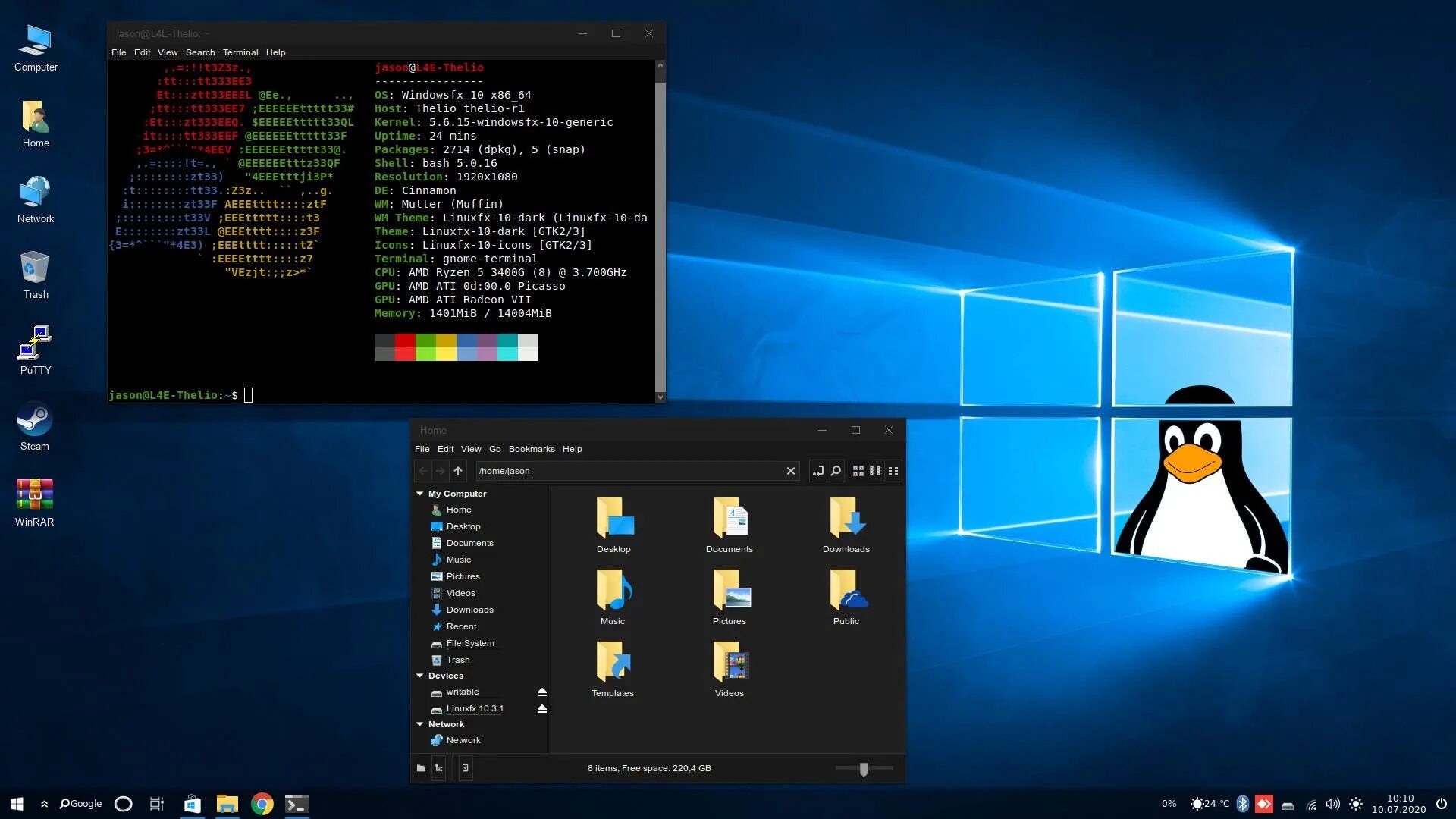 Windows 10 подключение к linux Meet The Unique Linux OS That Looks Shockingly Similar To Windows 10