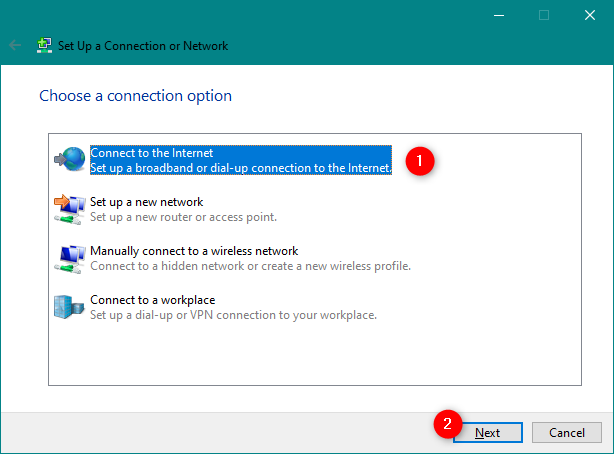 Windows 10 подключение pppoe How to set up and use PPPoE internet connections in Windows 10 Digital Citizen