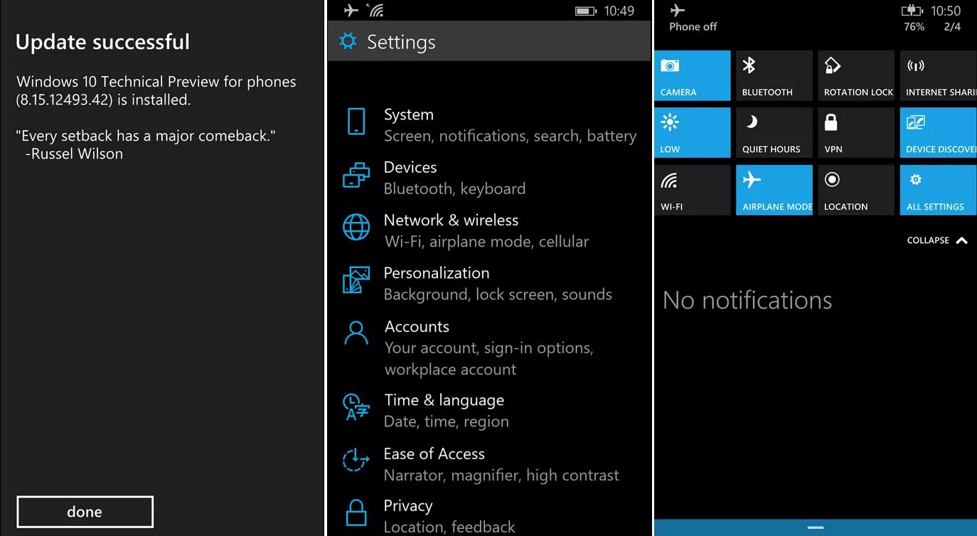 Windows 10 подключение телефона Готовимся к Windows 10 Technical Preview