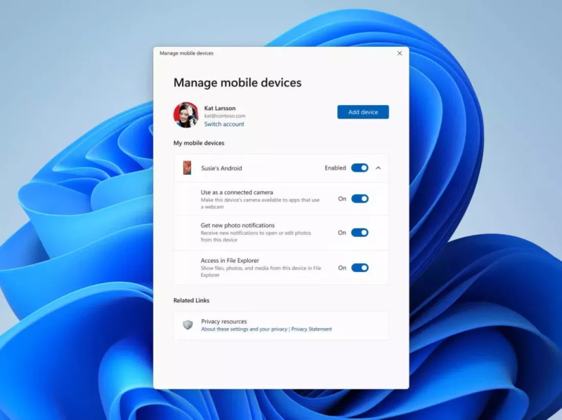Windows 10 pro удаленное подключение Windows научилась управлять файлами на Android прямо из "Проводника" с подключен