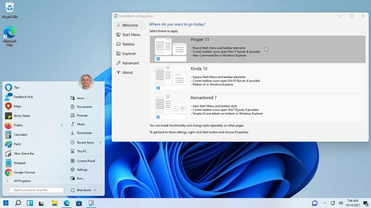 Windows 11 фото программа Как и чем заменить меню "Пуск" в Windows 11