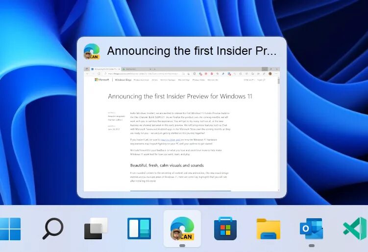 Windows 11 предпросмотр фото Announcing Windows 11 Insider Preview Build 22000.71 Windows Insider Blog