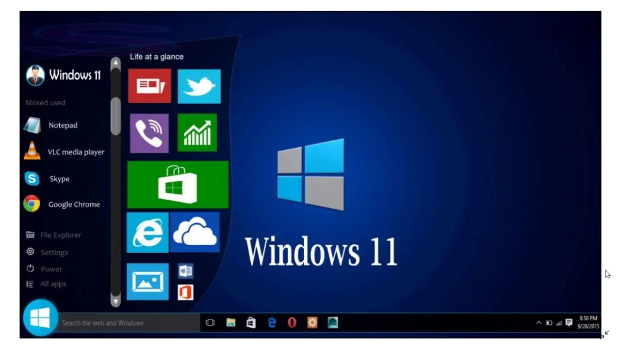 Windows 11 предпросмотр фото Windows 11 is Fake News Such a thing does not Exist February 14th 2019 - YouTube