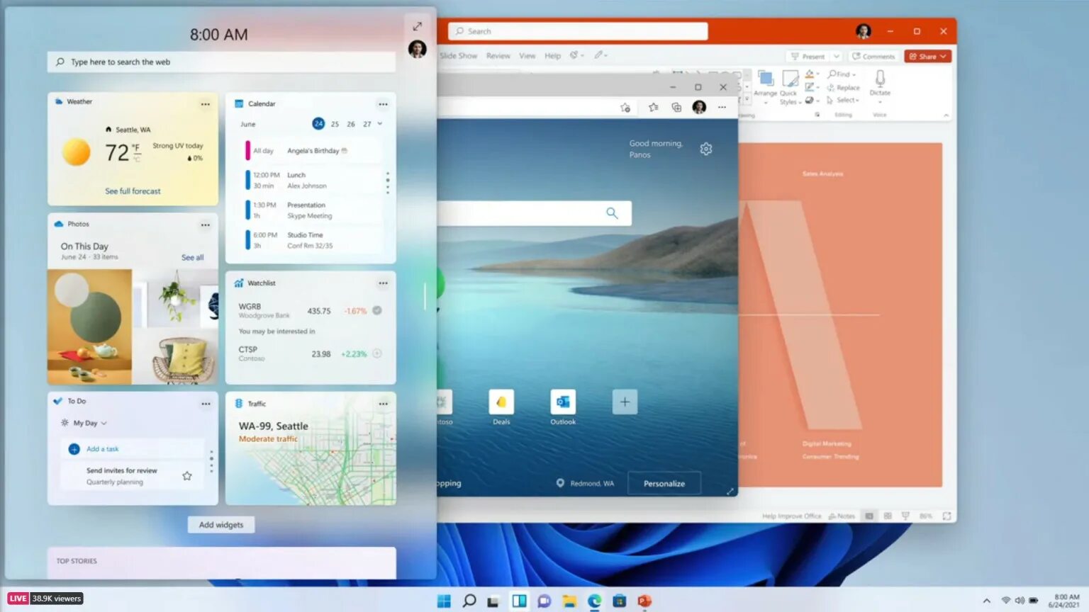 Windows 11 стандартный просмотрщик фото Представлена Windows 11
