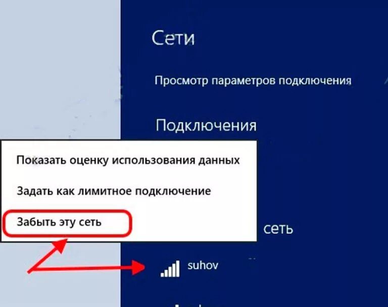 Windows 8 удалить подключения Не удалось подключиться к сети wifi windows: найдено 86 картинок