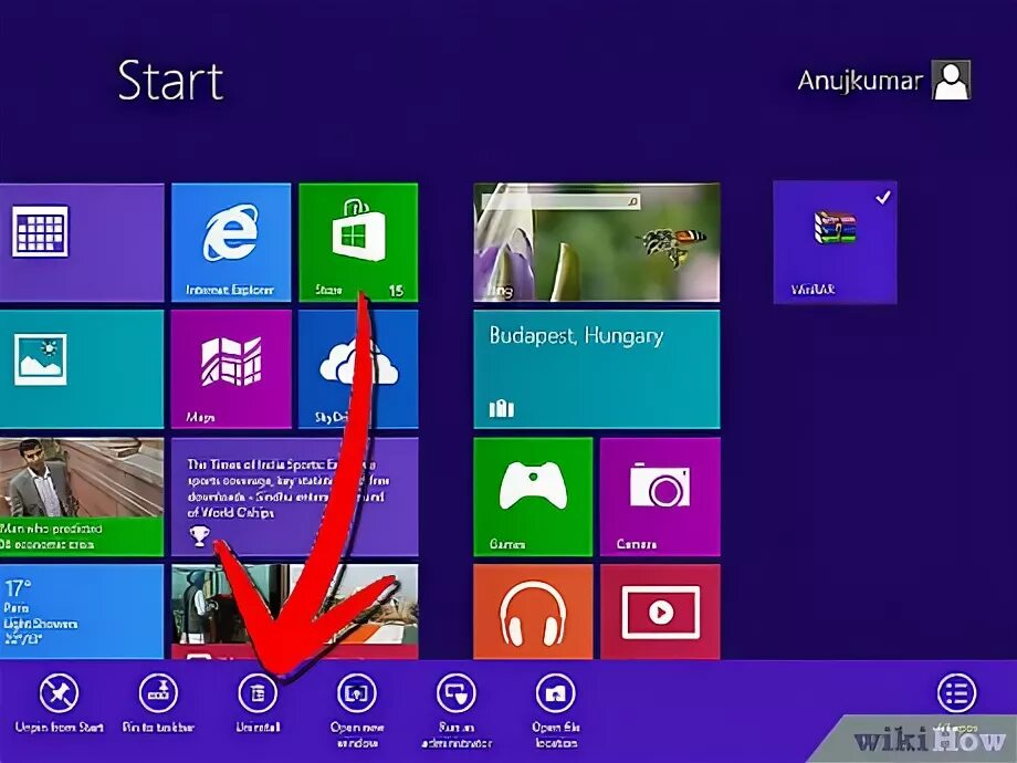 Windows 8 удалить подключения Как удалить программу на Windows 8 - wikiHow