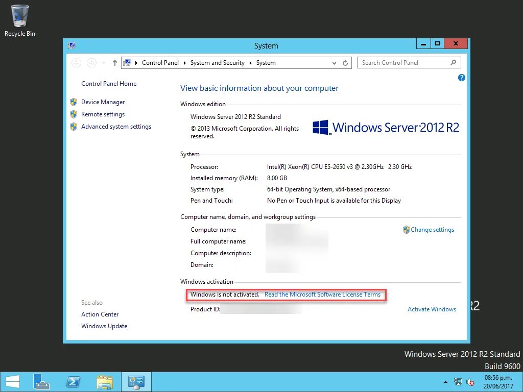 Windows server 2012 удаленное подключение Установка windows server 2012