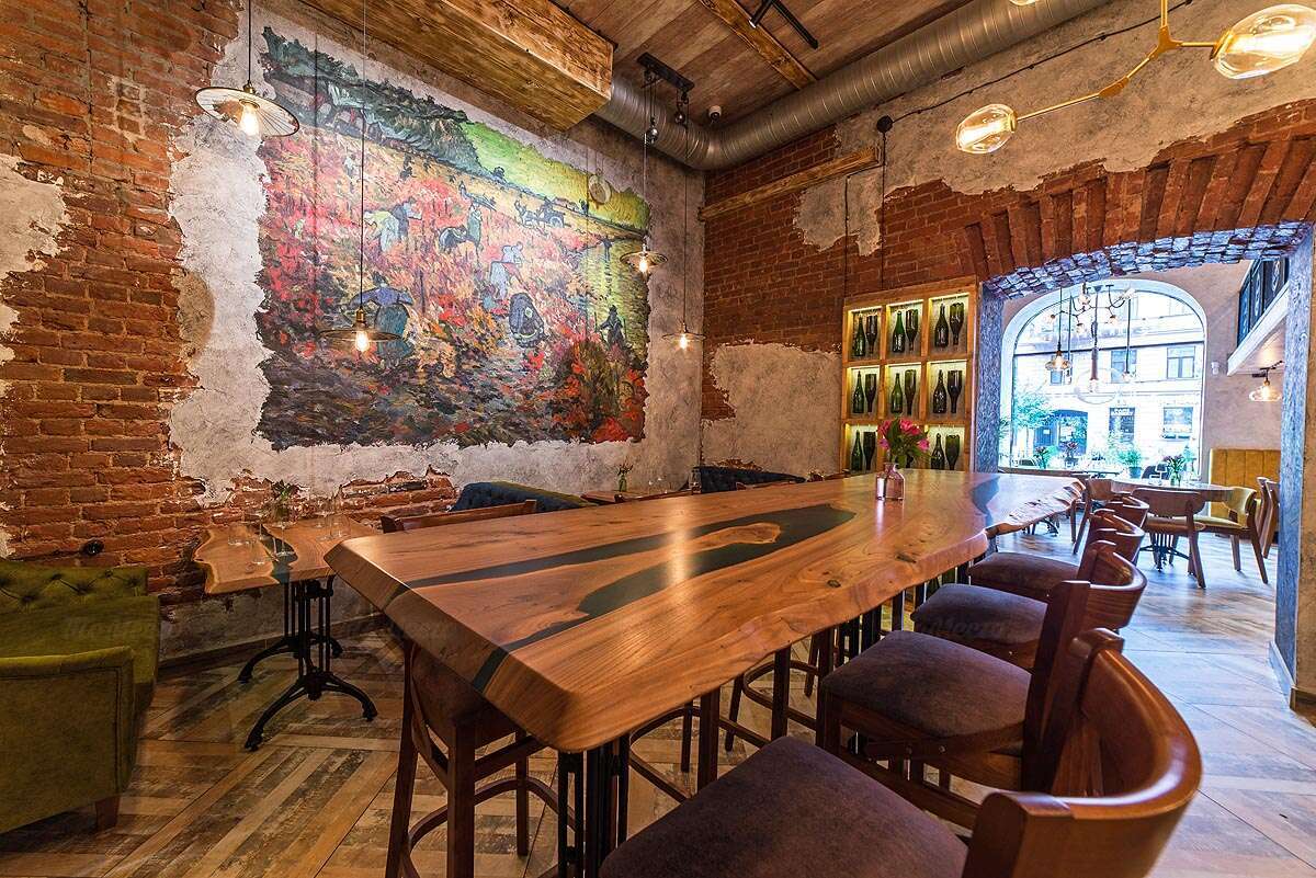 Wine gogh малая конюшенная ул 7 фото Банкетный зал ресторана Wine Gogh на Малой Конюшенной - ТоМесто Санкт-Петербург