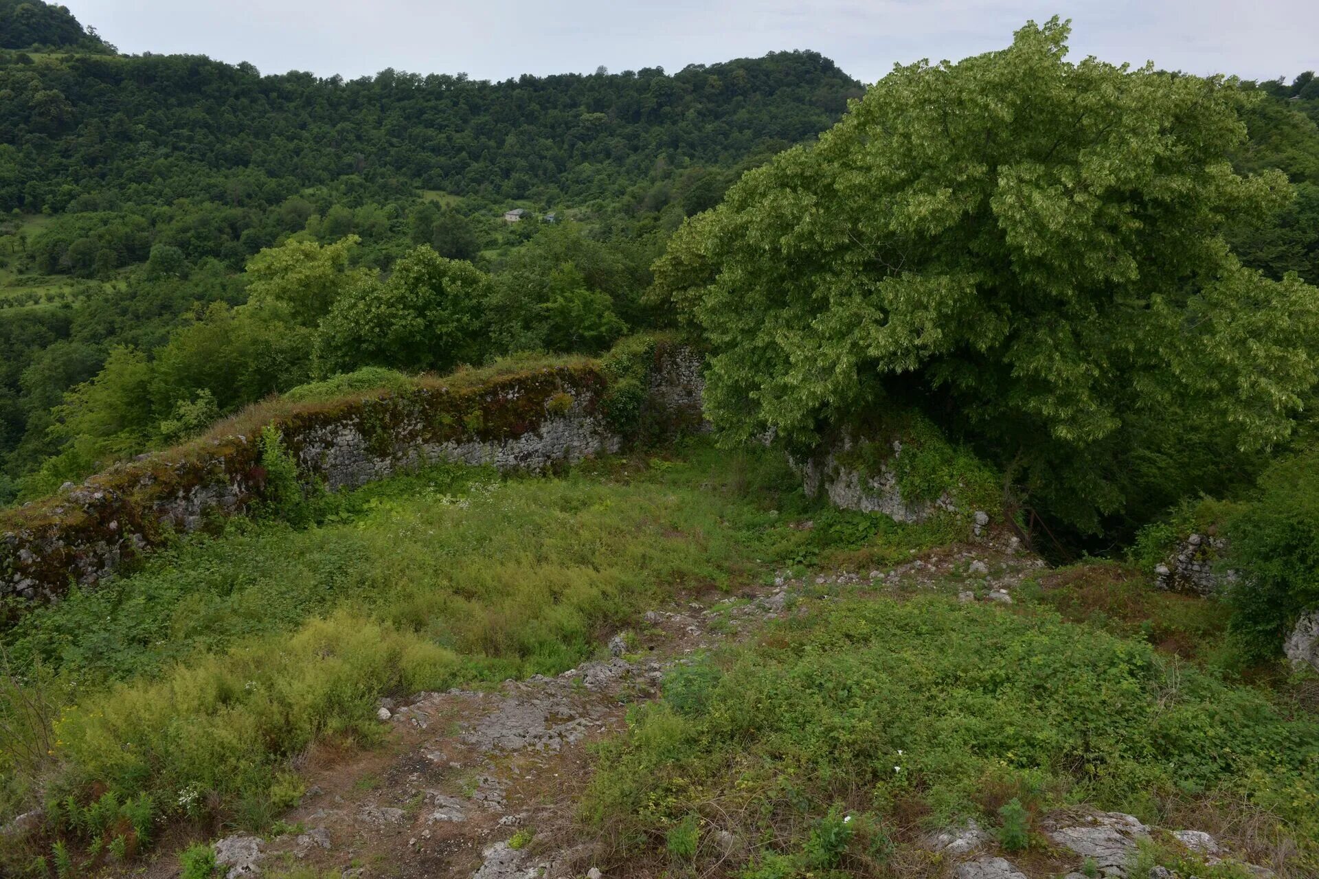 Winejetabkhazia гудаутский район село калдахуара фото Абахуамца: прошлое и настоящее крепости в селе Абгархук - 08.07.2022, Sputnik Аб