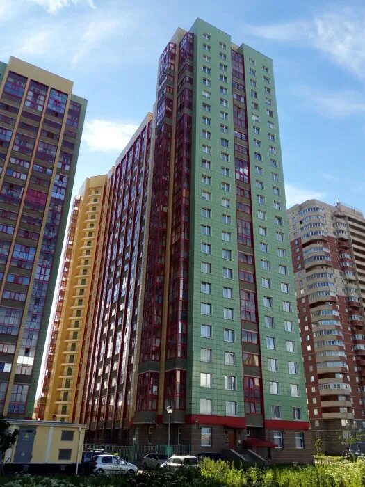 Wings пулковское ш 38 корп 8 фото Пулковское шоссе 38к7 - ЖК "Летний" (Пулковское шоссе 38к2, 38к7 и 40к2) - 1-й М