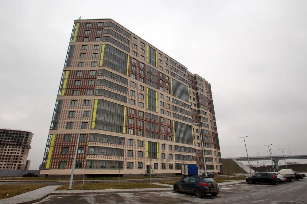 Wings пулковское ш 38 корп 8 фото Сдали первый жилой дом в "шампиньонном" городке на Пулковском - Новости строител